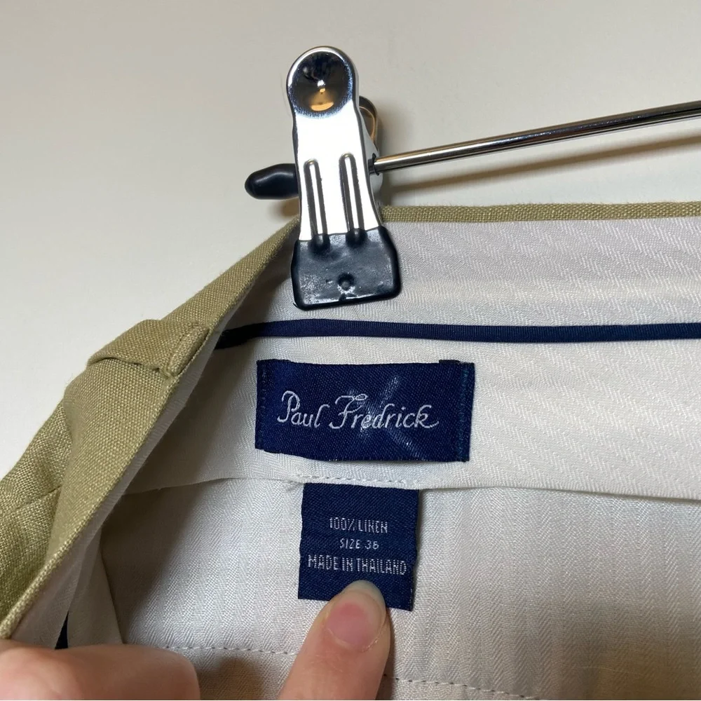 Paul Fredrick Linen Pants